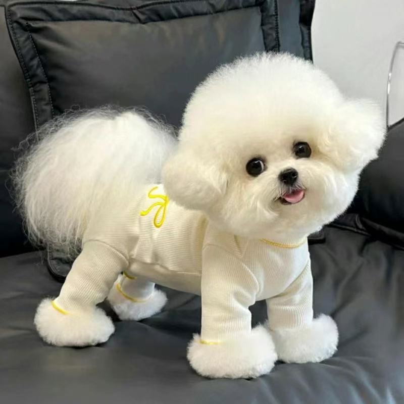 T477Dog clothes summer thin belly protection clothes pet four-legged clothes Teddy Bichon Pomeranian small dog cat pajamas