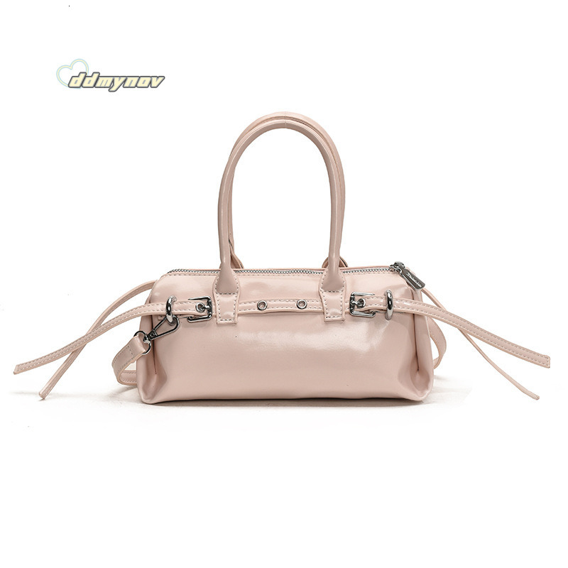 Korean Style Niche Handbag Baguette for Women 2025 Spring Fashionable Design Personality Commuter Shoulder Crossbody Bag ddmynov ddmynov ddmynov ddmyn