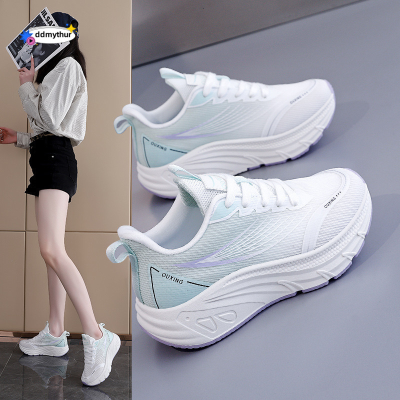 2025 New Sports Style Fashion Versatile Casual Running Shoes Women's Flyknit Q7002 ddmythur