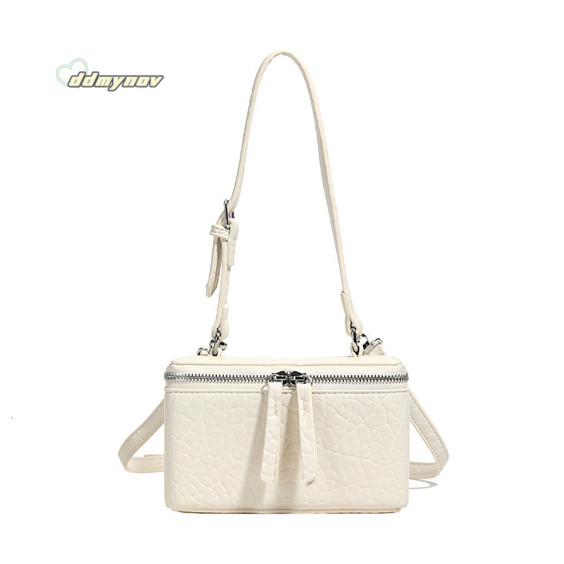Korean Niche Mini Square for Women 2025 Summer New Light Luxury Stylish Versatile Casual Shoulder Crossbody Bag ddmynov ddmynov