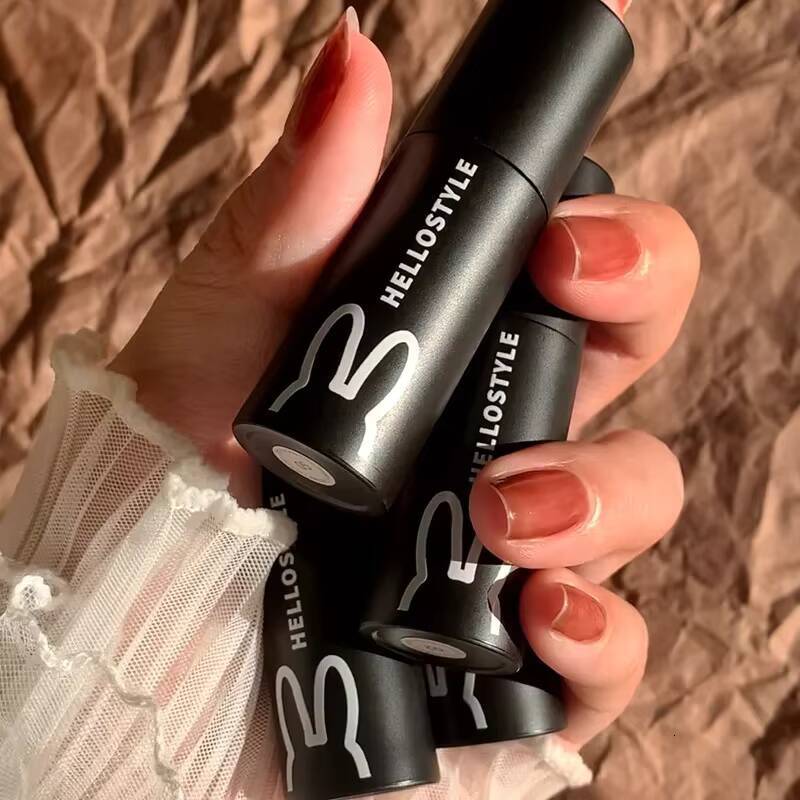 1/3pcs Punk Gothic Black Matte Lipstick Brown Satin Red Tint Waterproof Sexy Liquid Liptsick Lip Gloss Korean Cosmetics happy