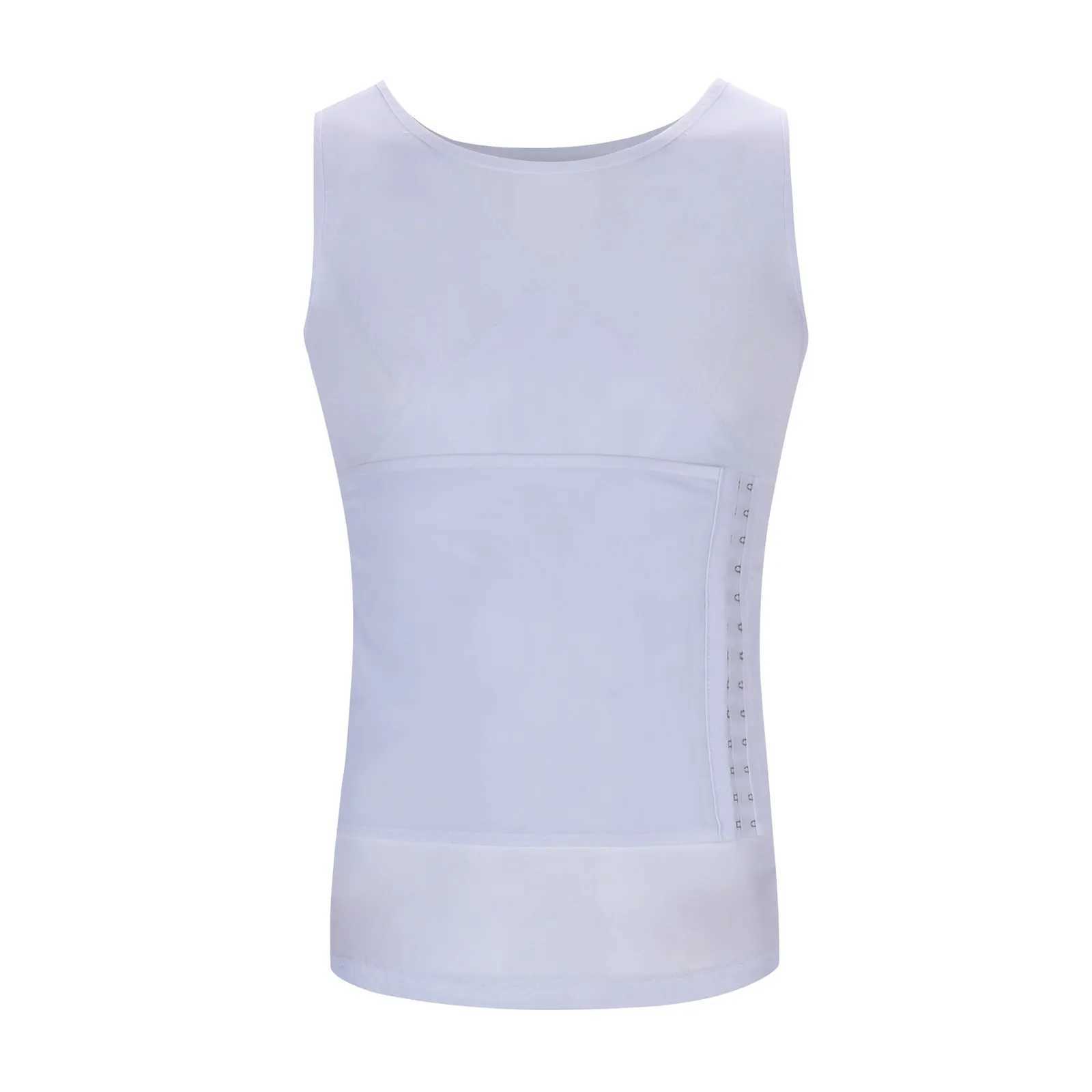 Reductive Girdle Man Slimming Body Shaper Skinny Compression Shirt Men Underwear Fat Burning Abdominal Binder For Man Corset Men W250616