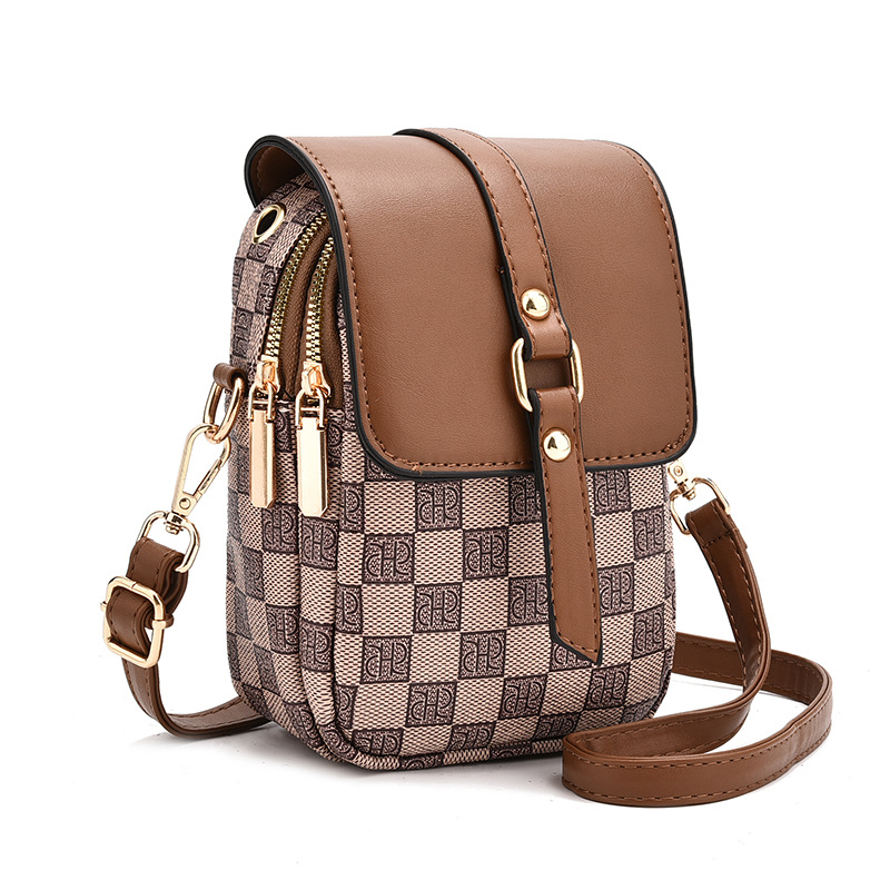 Designer bag free shipping hot for ladies 2025 New Fashionable Light Luxury Mobile Phone Bag Compact and Lightweight Crossbody Bag Shoulder Bag