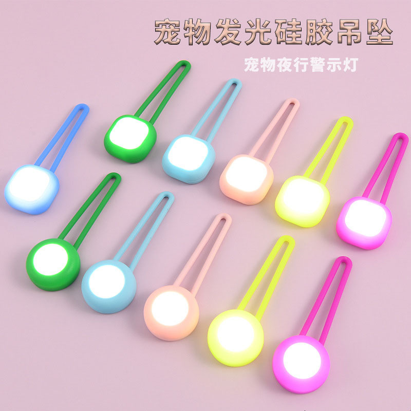 LED Pet Pendant Night Nighttime Walking Accessories Anti-Lost Dog Light Supplies Cat Tag