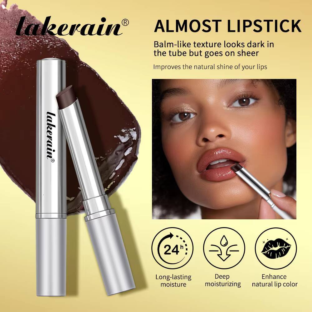 Creamy Texture Black Honey Balm Lipstick Long Lasting Hygienic Moisturizing Lips Plumper Nourish Makeup Lip Care Cosmetics happy