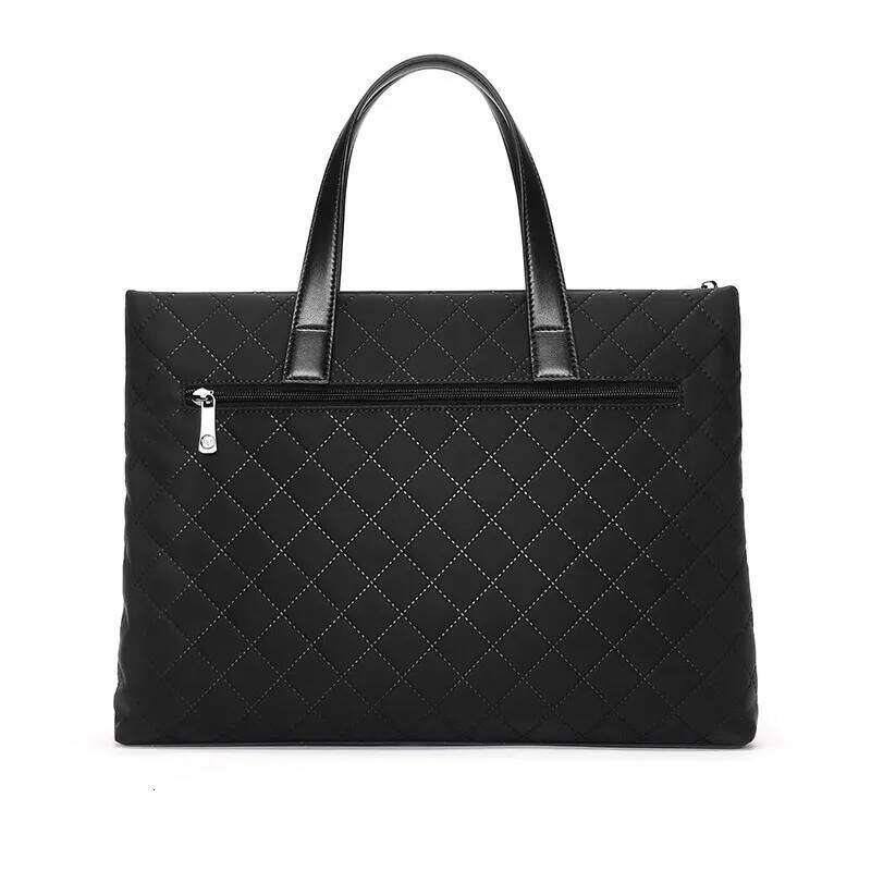 Fashionable men's briefcase, large capacity laptop bag, multifunctional handbag
