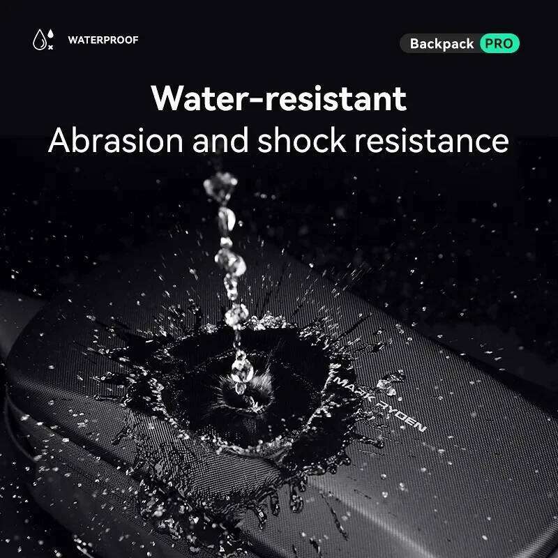 Markryden Hard-Shell Waterproof Daily Crossbody Bag USB Port