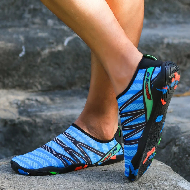 Men Aqua Shoes Quick-Dry Water Shoes For Women Summer Outdoor Beach Swimming Lighten Yoga Sneakers Upstream Wading Footwear 250613