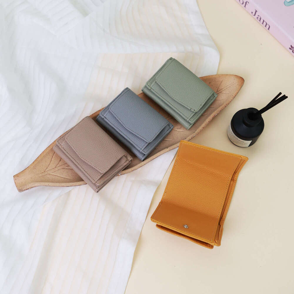 Hot Selling Women's Short Wallet Japanese Style Multi-Card Slot Card Holder 70% off Mini Student Coin Purse