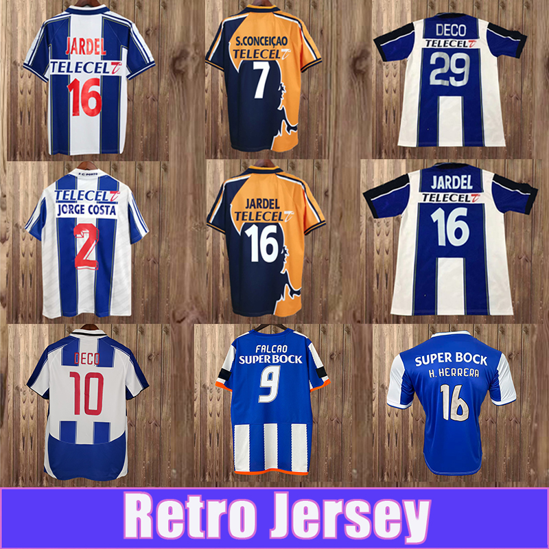 1994 2018 FALCAO Mens Retro Soccer Jerseys DECO JARDEL JORGE COSTA S. CONCEICAO vintage Home Away Vintage Football Shirts Uniforms