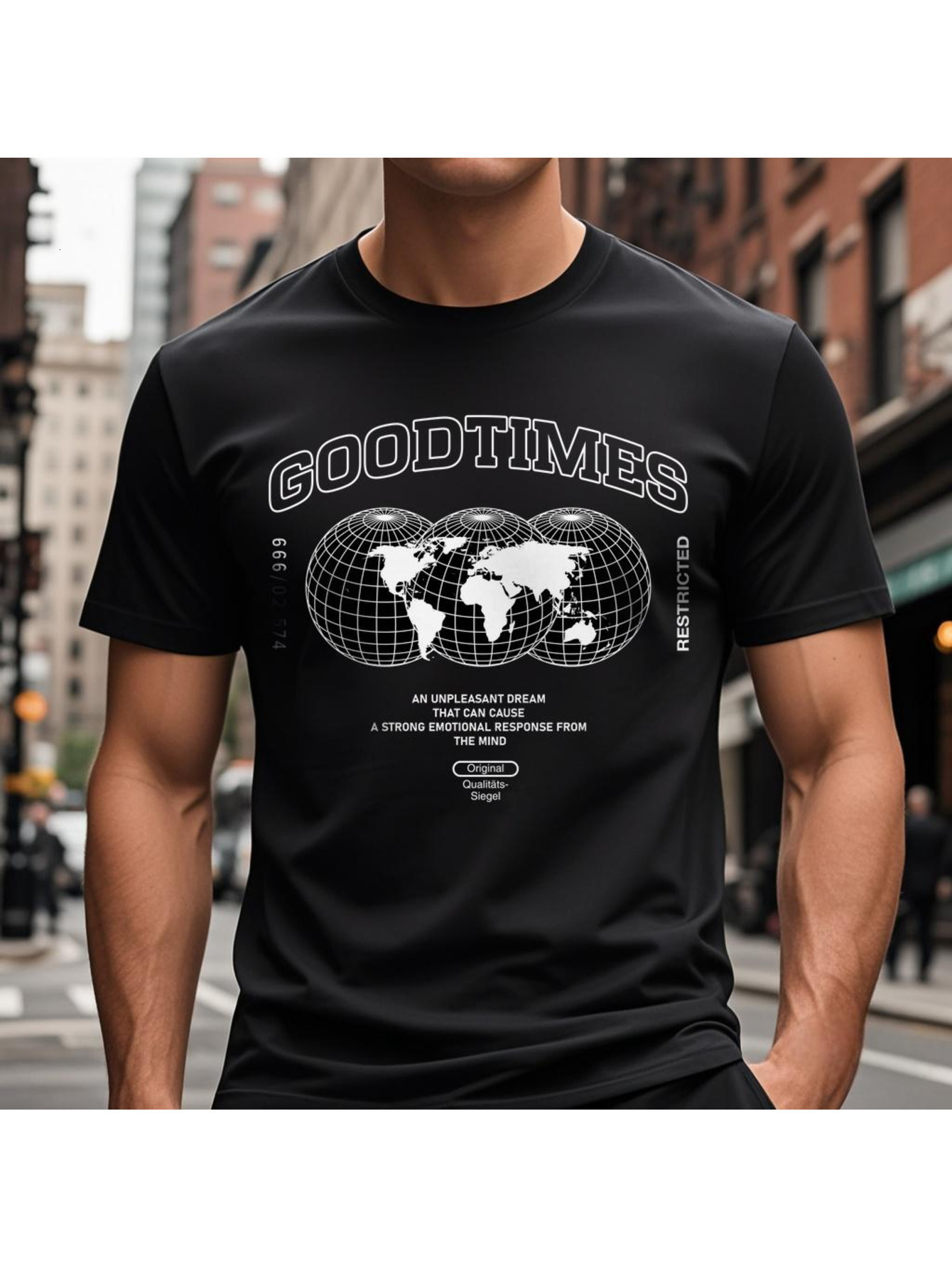 Dongdumaoyi Graphics Text Adult Short Sleeve Men Round Collar T Shirts White 180G Black S-3Xl Cotton 0d0d