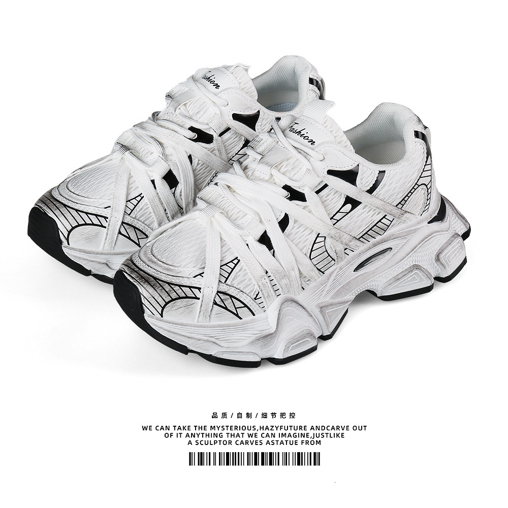 2025 new trend fashion thick-soled casual shoes