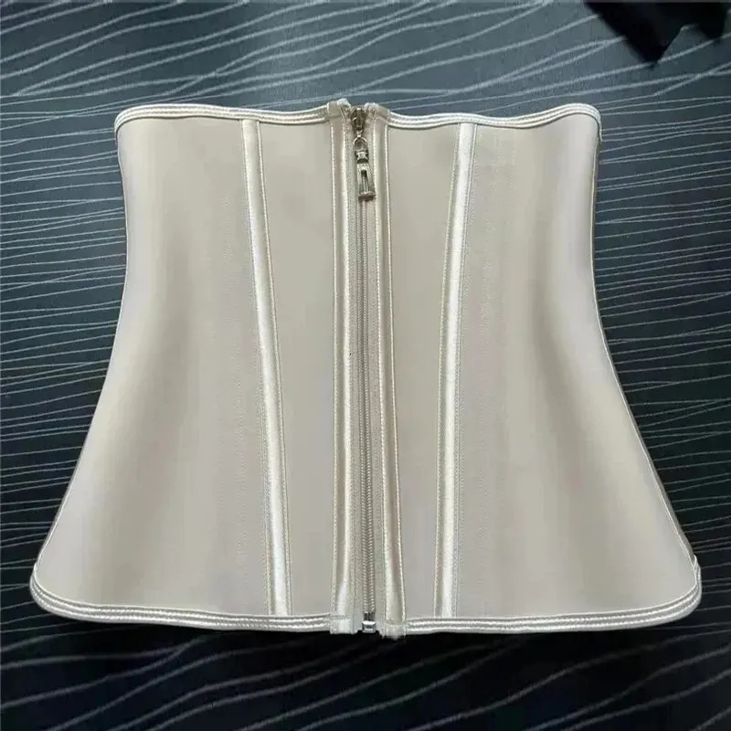 Latex Waist Trainer Women Binders And Sexy Corset Modeling Strap Body Shaper Colombian Girdles Steel Bone Slimming Belt 250616
