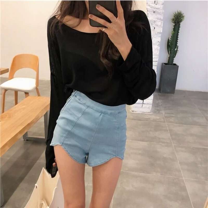 Short Pants For Woman To Wear Mini Pole Dance Womens Shorts With Waist Pocket Jeans Denim Biker Low Price Hot Design Luxury XL