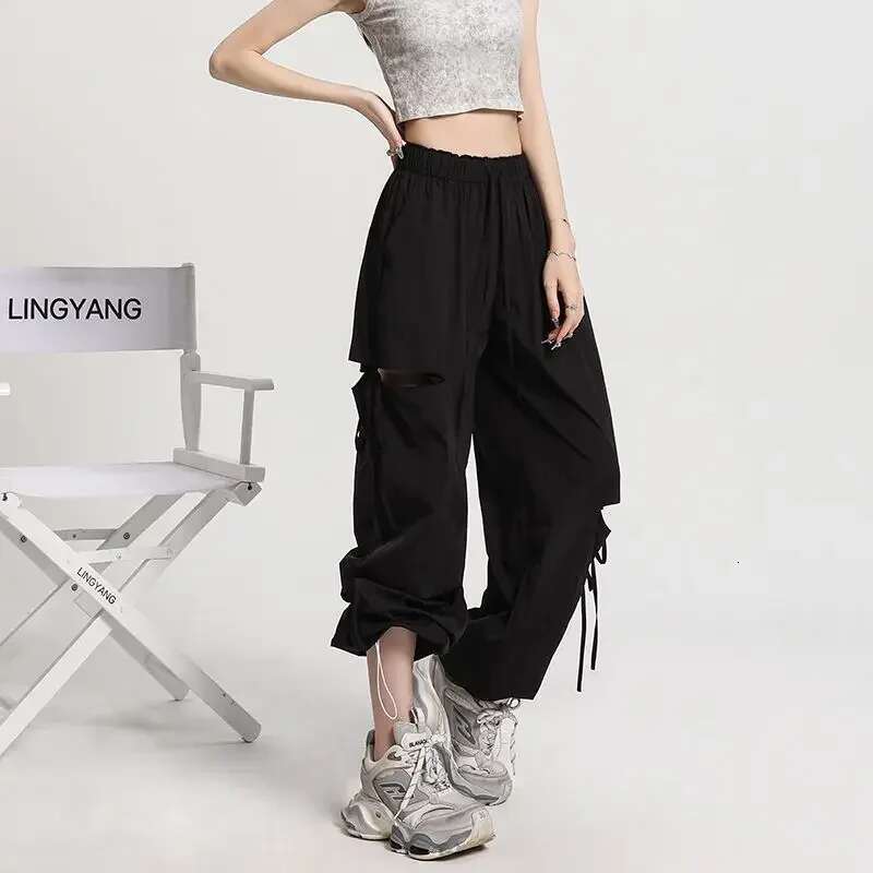 High Waist Woman Trousers Original Pants for Women Long Aesthetic New In Clothing Quality Chic and Elegant All Medium 90s Xxl G