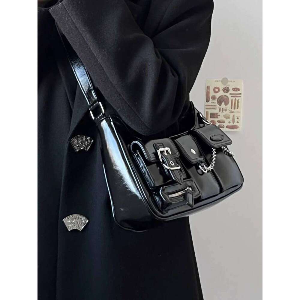 Motorcycle for Crossbody New Trendy Women Underarm High end Shoulder Chain Tote Bag