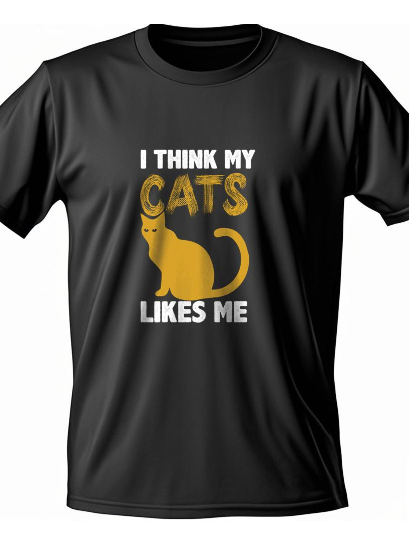 Dongdumaoyi S-3Xl Text Round Collar Tiger T Shirts Cotton Black White Men Short Sleeve Adult 180G 3661