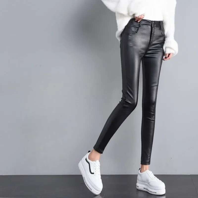 Long Pants for Women High Waist Autumn Winter Woman Trousers Aesthetic 90s Korean Fashion Clothing Vintage One Size Outfits Xxl