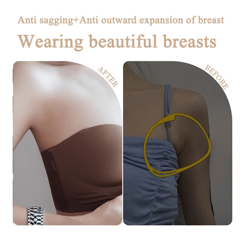 FINETOO Front Closure Sexy Push Up Bra Women Invisible Bras Underwear Lingerie For Female Brassiere Strapless Seamless Bralette 250617