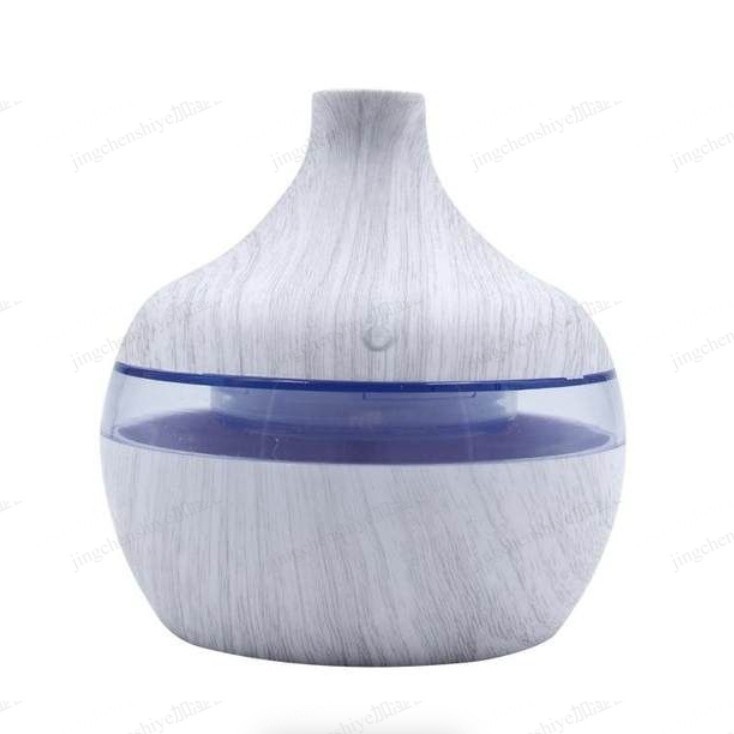 Portable USB Humidifier & Diffuser, 300ml, 7 Color LED, Auto Off, Small Cool Mist for Desk, Home, Office Gift
