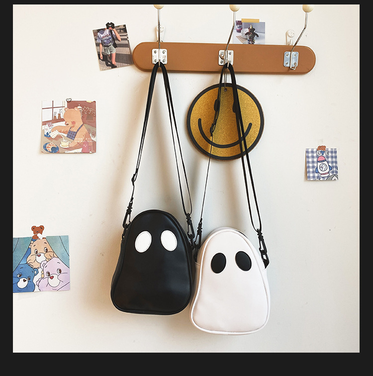 Free Shipping 2025 New Designer Bag Fashionable Fun Personalized Cute Ghost That Woman's Universal Crossbody Bag Trendy High-quality Shopping Bag