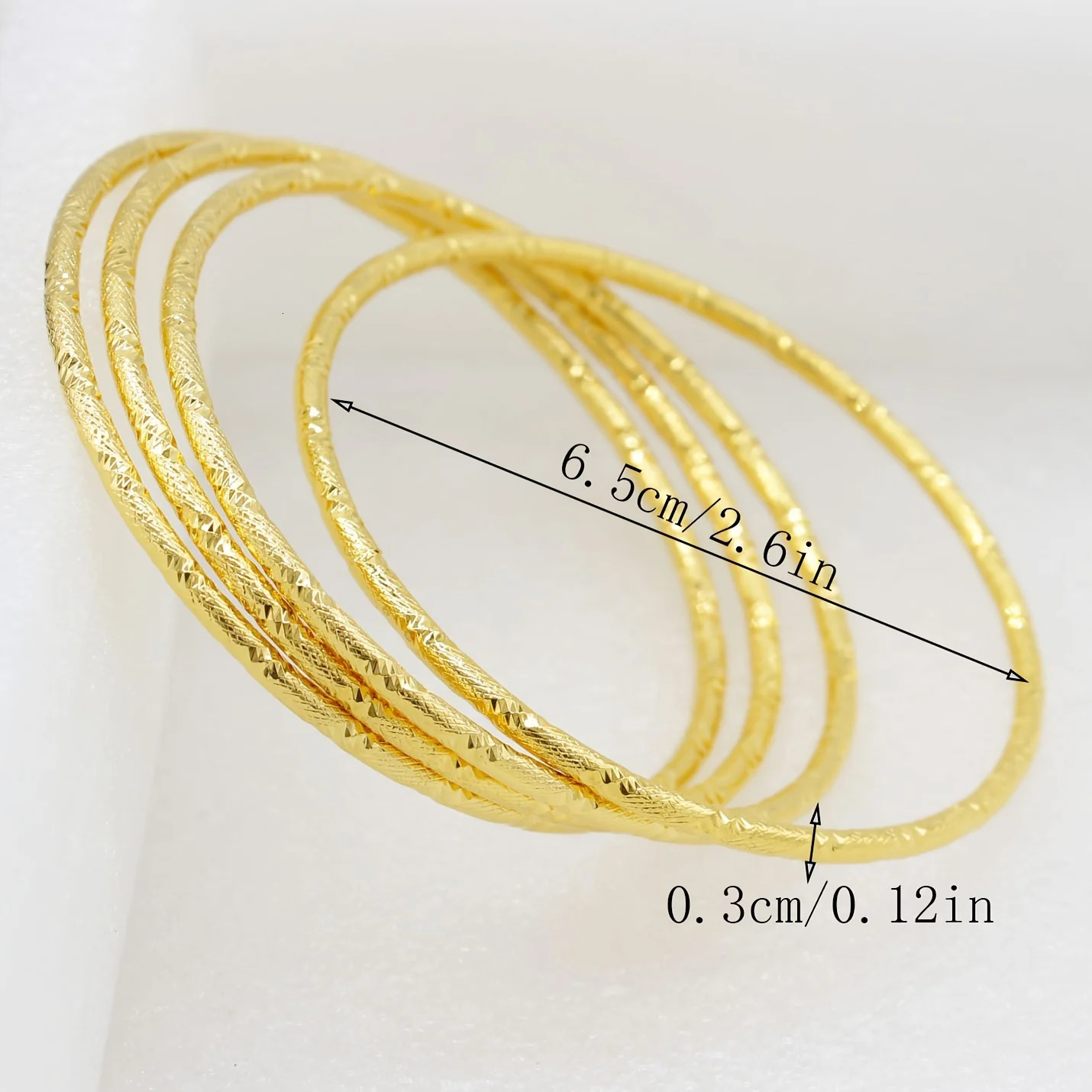 Adixyn Gold Plated Bangle for women men African Dubai Bracelet Wedding Hawaiian Jewelry 250616