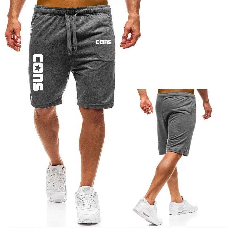 Mens running shorts summer jogging training shorts shoelaces with pockets COSN printed casual shorts slim fit Z250617