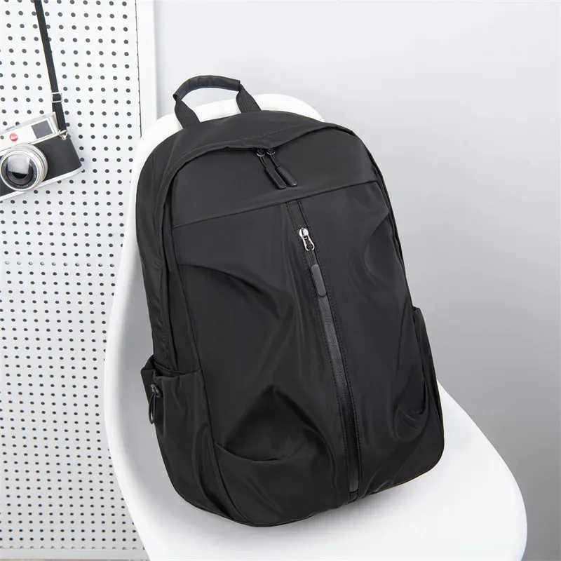 Trendy College Student Laptop Backpack Fashion Travel Bag Large Capacity Backpack Casual Backpack Men Women Z250617