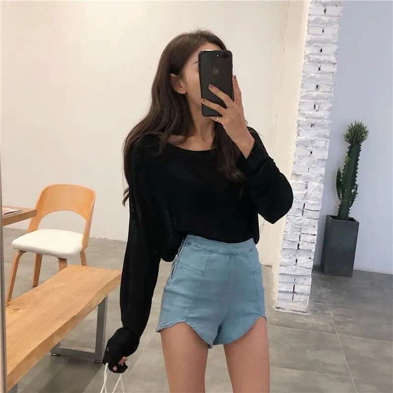 Short Pants For Woman To Wear Mini Pole Dance Womens Shorts With Waist Pocket Jeans Denim Biker Low Price Hot Design Luxury XL