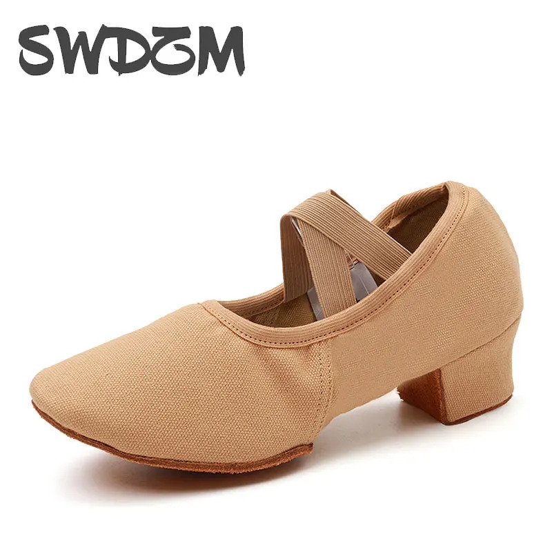 Women Dance Shoes Teacher Training Shoes Adults Latin Shoes Girls Soft sole Ballet Shoes Jazz Yoga Belly Dance Shoes Female 250613
