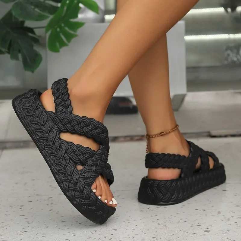 2025 New Platform Sole Hollow Open Toe Womens Sandals Summer Fashion Casual Elegant and Comfortable Running Shoes NO 806-1 Z250617