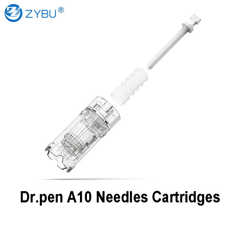Dr Pen Tattoo Bayonet Cartridge Set - 50 Pieces 12/24/36/42 Pins Nano Nano-R Dermapen A10 Needle MTS Skin Care Tips