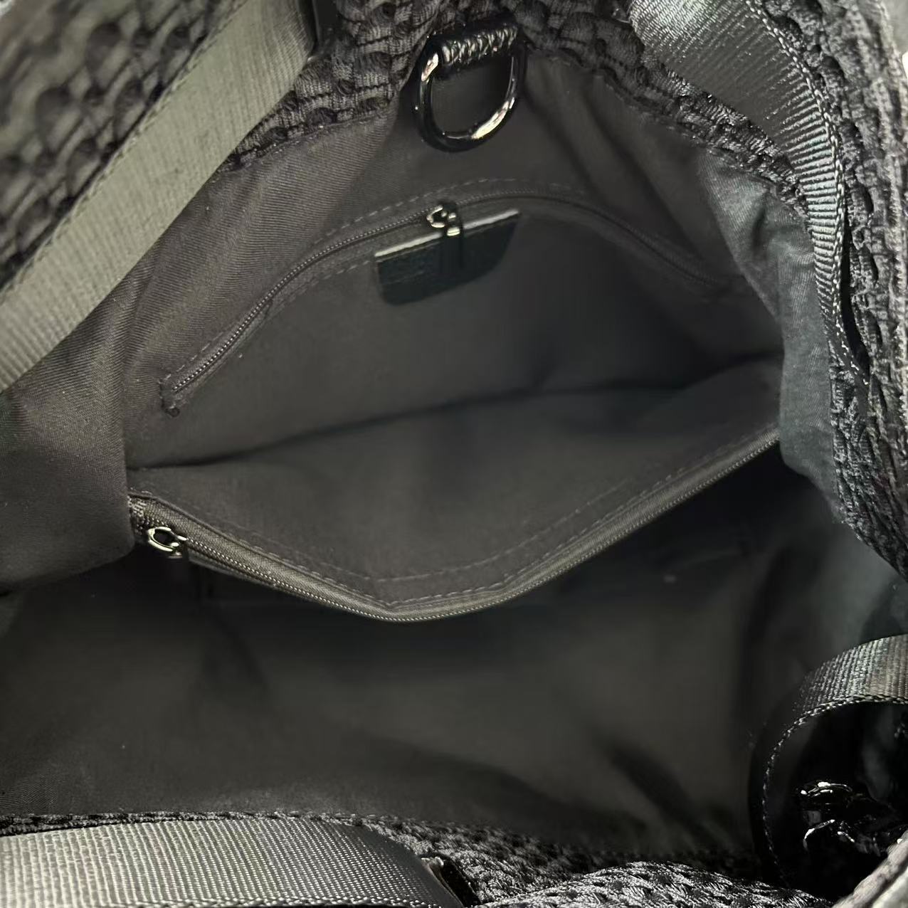 Free Shipping Designer Luxury Women's Backpack Fashion Mesh Lightweight New Handbag Large Capacity Patchwork Trendy Shoulder Bag