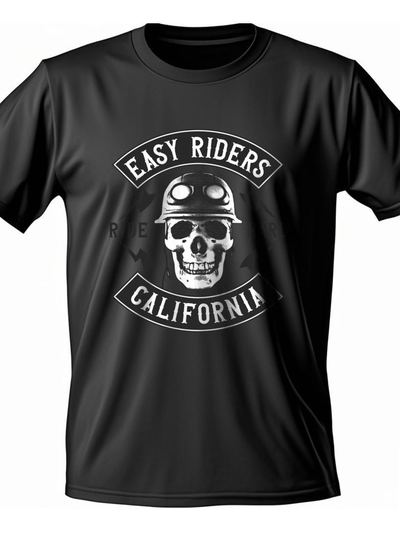 Dongdumaoyi White Adult Round Collar Black T Shirts Men S-3Xl Short Sleeve 180G Cotton Graphics Skull 25fd