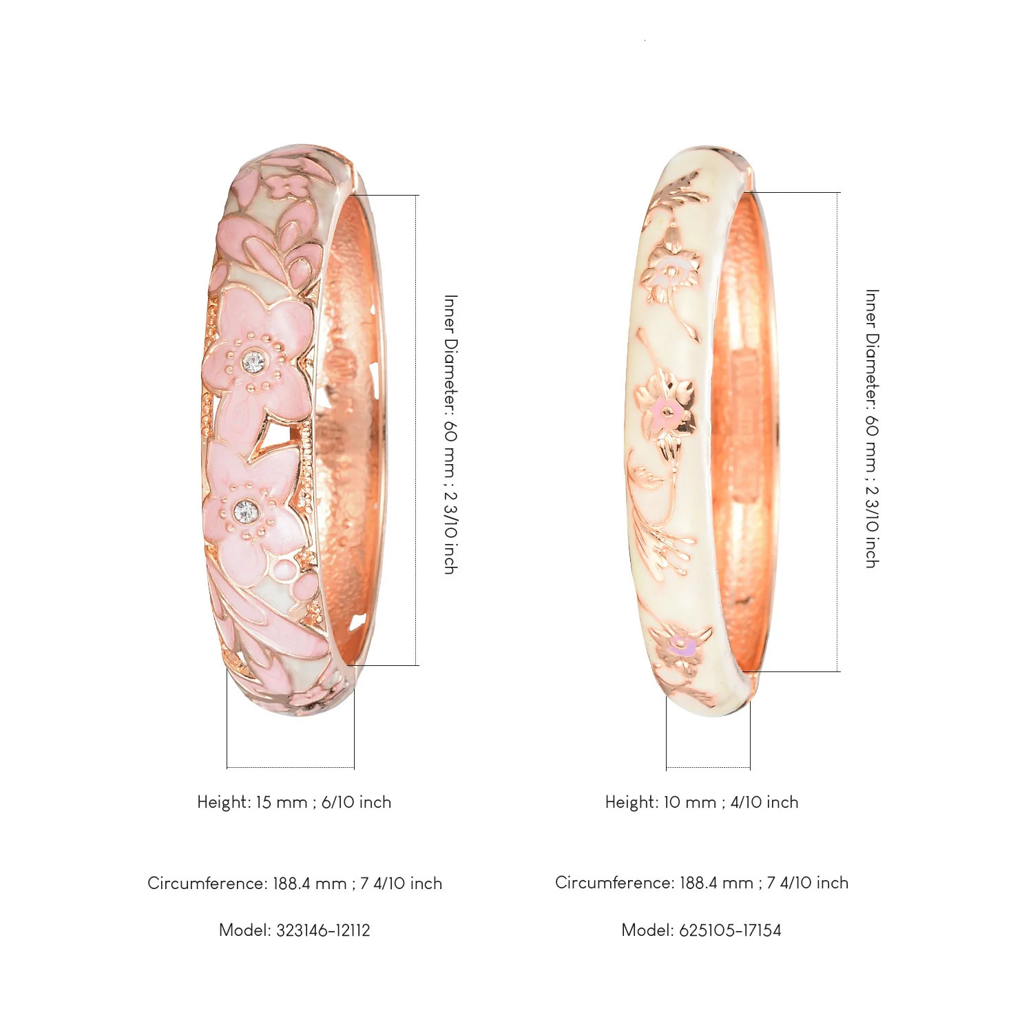 Bangle For Women Double Enamel Bangle Set Cloisonne Womens Jewelry Accessories Indian Style Dubai Trendy Metal Bracelet On Hand 250616