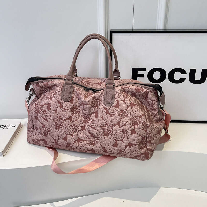 Travel Bag For Women, Large Capacity, Lightweight, Business Trip, Handheld Sports Fitness Bag, High-End Feel, Student Dormitory duffle bag Designers D