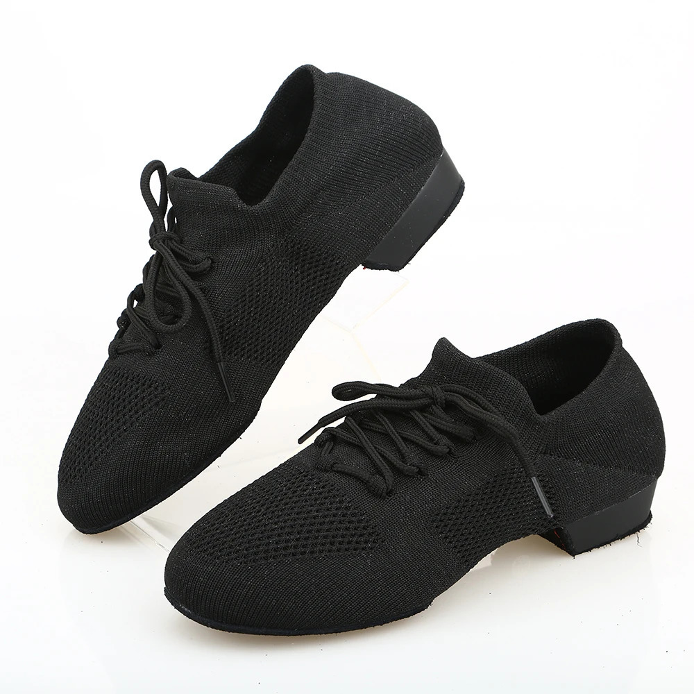 Dance Shoes for Women Jazz Salsa Ballroom Dancing Shoes Mesh Casual Flat Sprots Shoe Ladies Girls Modern Yoga Sneakers 34-42 250613