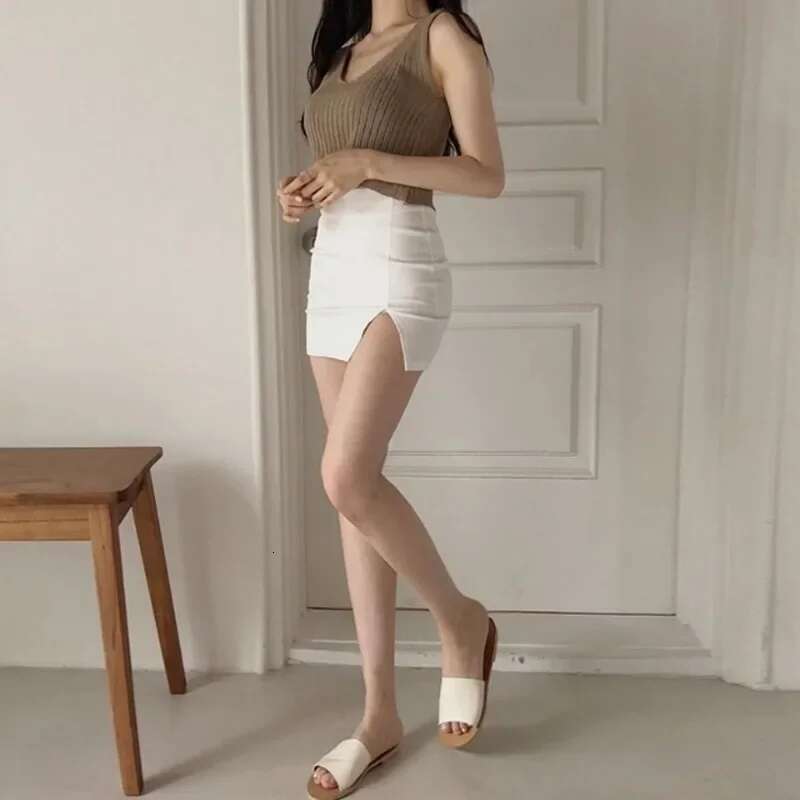 Midi Womens Skirt Coquette Sexy Female Skirts Summer Offer 2025 New In Casual Korean Fashion Harajuku A Line Clothing Sales V