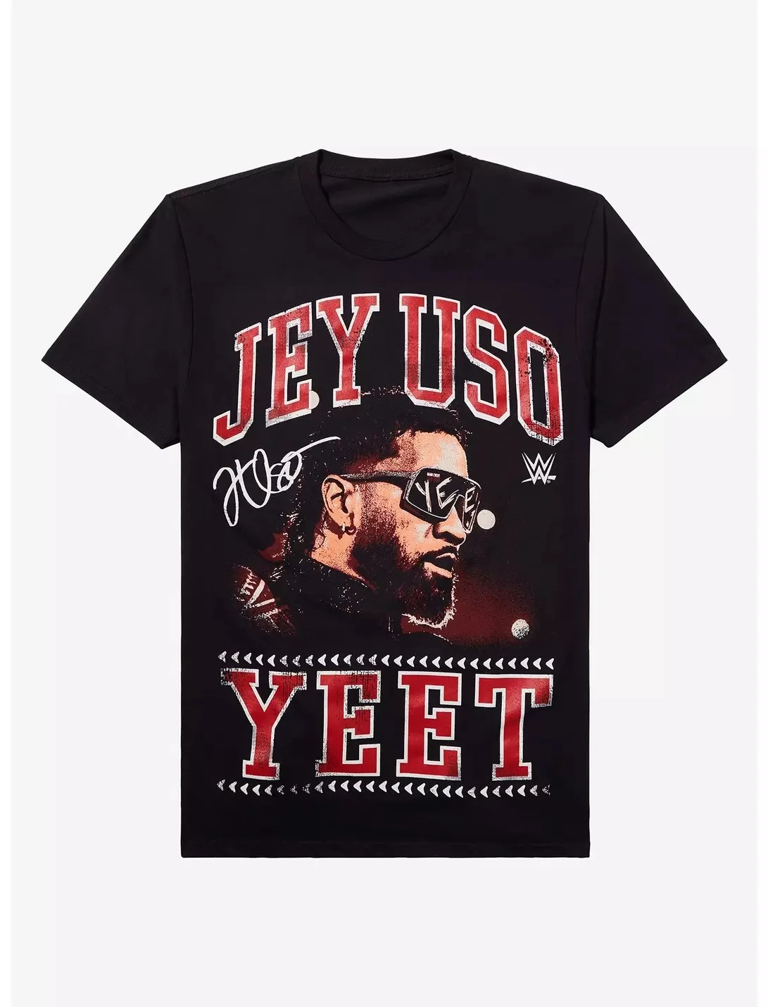Summer Collection: Stylish and Comfortable Jey Uso Motif Round Neck T-Shirt