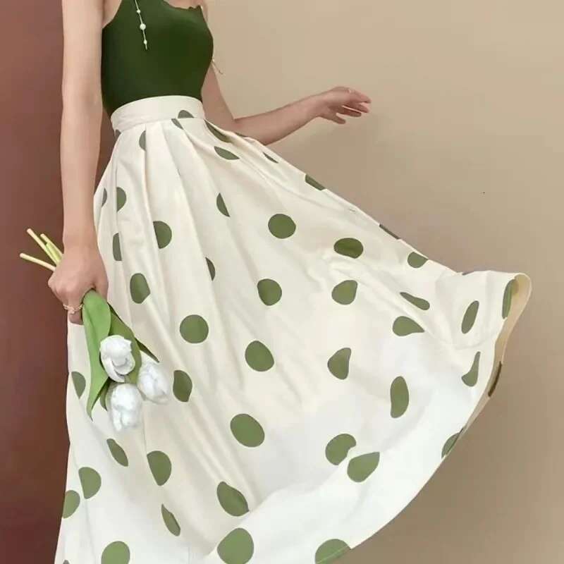 Zipper Womens Skirt A Line Female Skirts Midi Y2k Vintage Korean Style Clothing Trend 2025 Fashion Chic and Elegant Modest V