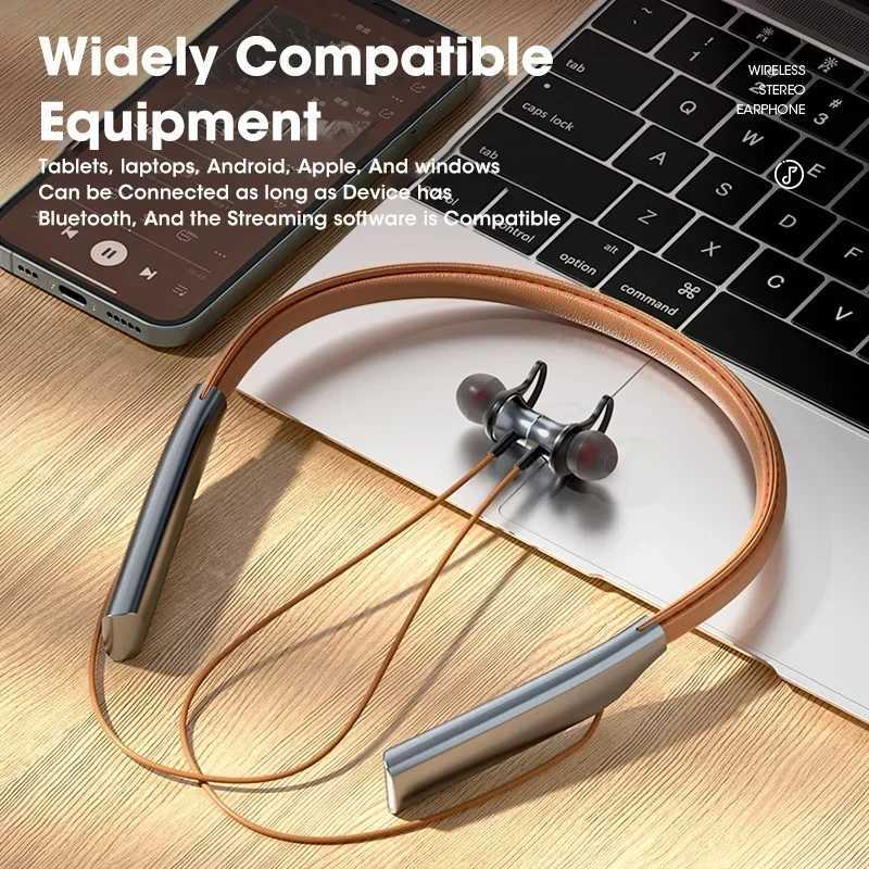 Handsfree Wireless Headphones Bass 5.0 BT Headphone Neckband Earphones Stereo Sports Running BT Headset With Mic T250617
