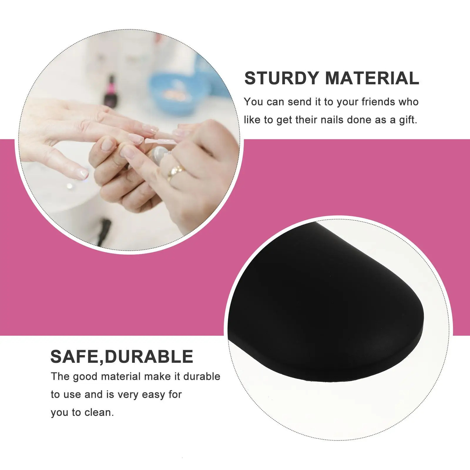 Rest PU Pillow for Manicure Sofa Cushion Arm Support Nail Hand Pad Polish Protection Salon DIY Gift 250612