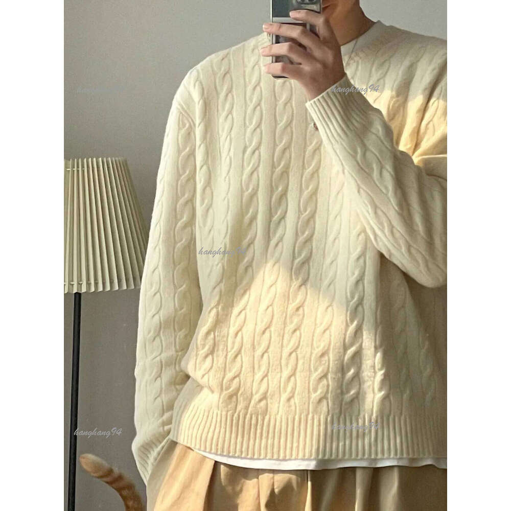Polo à hommes Polotes d'automne laine décontractée petit casse-norser tire-mi-polos en chandail vestes vestes à manches longues paillette à manch