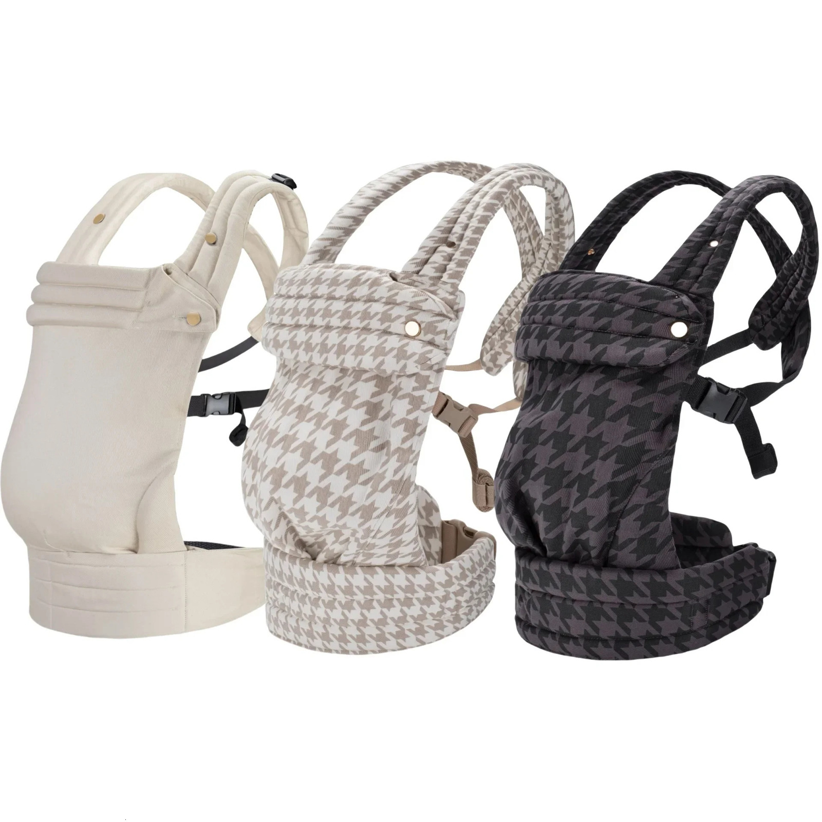 Ergonomic Baby - Comfortable Lightweight Easy To Put on for Hands-free Parenting born Babies Toddlers Beige Gray 250617