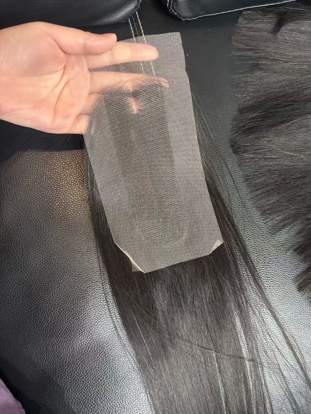 2x6 Transparent Lace Closure Super Double Drawn Straight Vietnamese Hair 13x4 Lace Frontal Hand Tied Virgin Hair Closures Free Part Pre Plucked