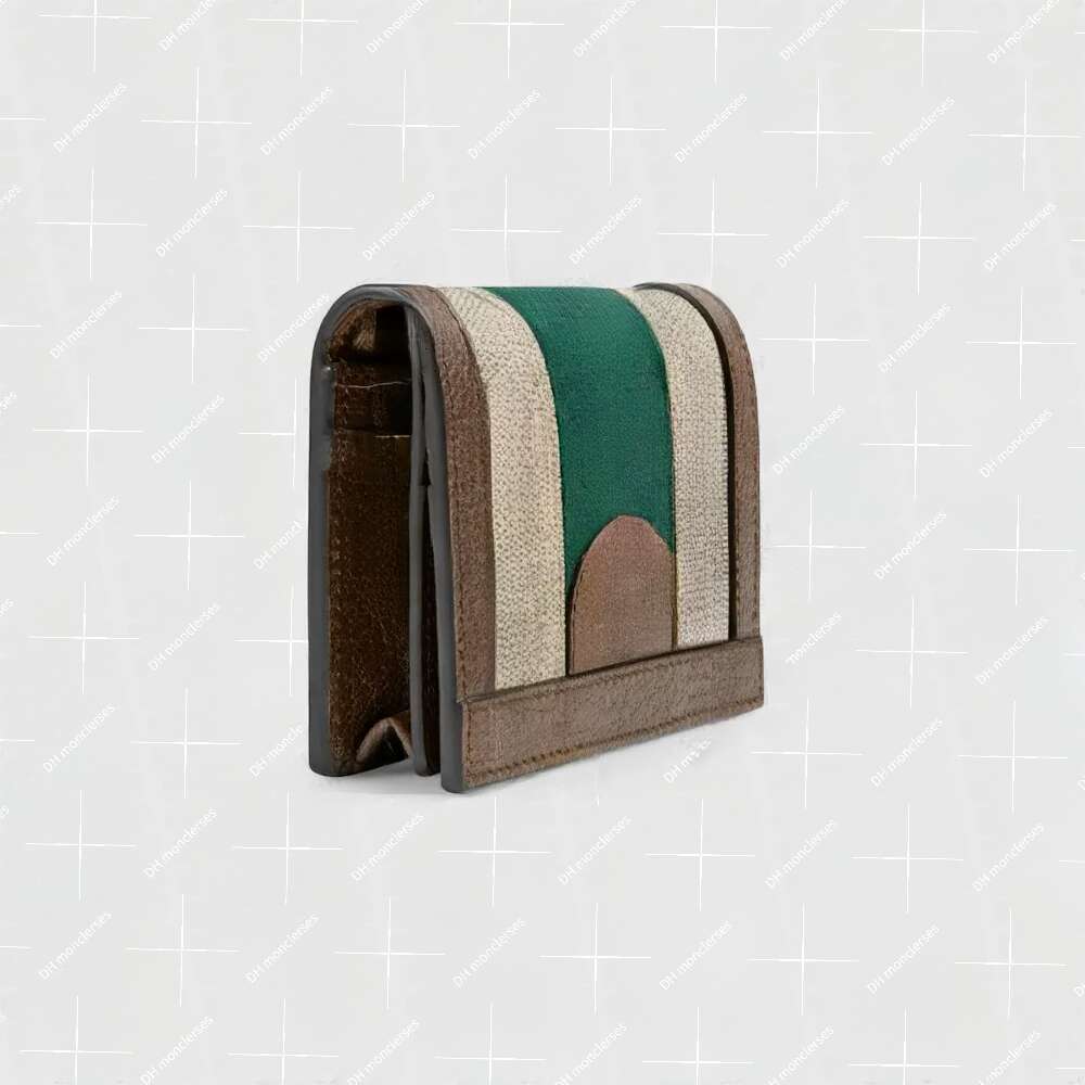 Designer Wallet 2025 New Fashionable Women's Three Fold Handbag Short Wallet Coin Bag Retro Multi Slot Card Bag Mobile Phone Bag ID Bag 0