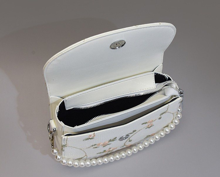 Free Shipping 2025 New Designer Bag High-end Fashion Lace Pearl Women's Single Shoulder Handbag High-quality Large Capacity Shopping Bag