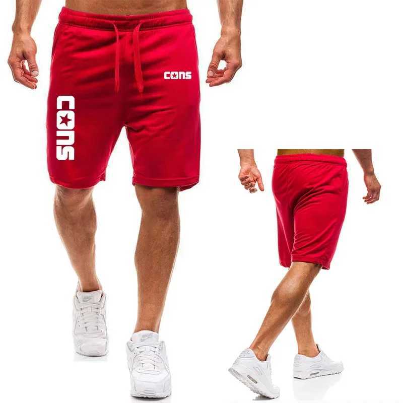 Mens running shorts summer jogging training shorts shoelaces with pockets COSN printed casual shorts slim fit Z250617