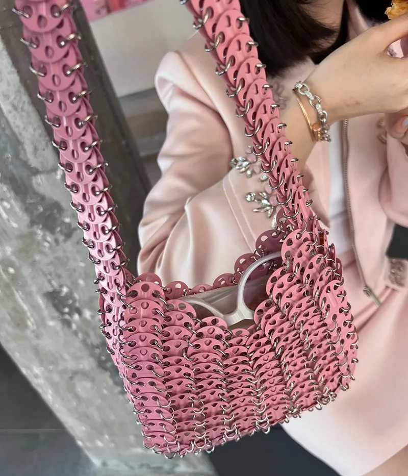 Womens Bag Designer Aesthetic Bags Handbag Metal Hollow Tote Bag Wedding Party Clutch Female Evening Bag Shoulder Bag Z250617