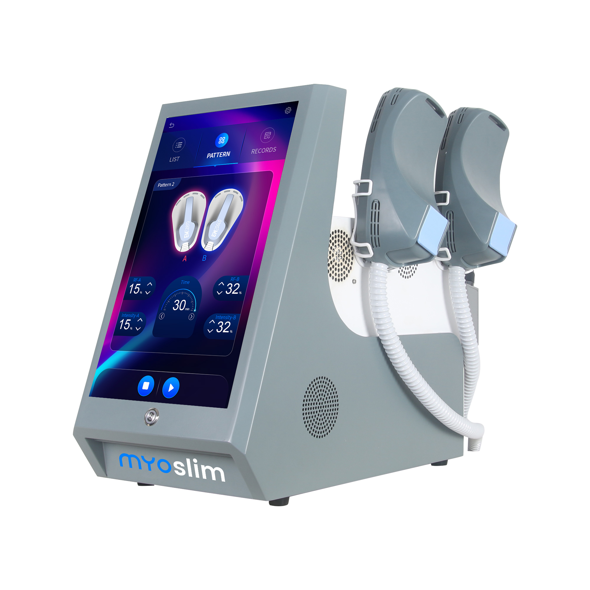 Myosilm Muscle Body Sculpting Electromagnetic SculptMachine EMS ABS Muscle Stimulator Pelvic Slimming Machine RF Salon